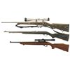 Image 2 : Three Sporting Rifles -A) Ruger M77 MK II Bolt Action Rifle with Leupold Scope