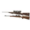Image 2 : Two Remington Bolt Action Rifles -A) Remington Model 700 Mountain Rifle with Scope