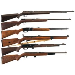 Six Semi-Automatic Rifles -A) J.C. Higgins Model 101.16 Rifle