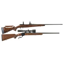 Two Sporting Rifles -A) Mauser-Werke Model 3000 Left Handed Bolt Action Rifle