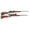Image 1 : Two Sporting Rifles -A) Mauser-Werke Model 3000 Left Handed Bolt Action Rifle