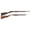 Image 1 : Two Winchester Slide Action Rifles -A) Winchester Model 1890 Rifle
