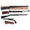 Image 1 : Three Rifles and One Revolver -A) Marlin 83TS Bolt Action Rifle