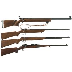 Four Bolt Action Rifles -A) Remington Model 540X Target Single Shot Rifle