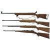 Image 2 : Four Bolt Action Rifles -A) Remington Model 540X Target Single Shot Rifle