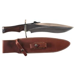 Randall Made/Doug Kenefick "Large Sasquatch" Dealer Special Bowie Knife with Sheath and Special Orde