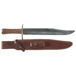 Randall Model 12-13 Raymond Thorp Bowie Knife with Sheath