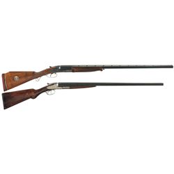 Collector's Lot of Two L.C. Smith Side by Side Shotguns -A) L.C. Smith Specialty Grade Shotgun with 