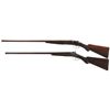 Image 2 : Collector's Lot of Two Antique Side by Side Shotguns -A) Early Production Colt Model 1883 Two Barrel