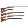 Image 1 : Collector's Lot of Five Combination Guns -A) Unmarked Percussion Cape Gun