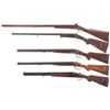Image 2 : Collector's Lot of Five Combination Guns -A) Unmarked Percussion Cape Gun