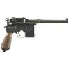 Image 2 : Mauser Small Ring Broomhandle Semi-Automatic Pistol with Stock/Holster
