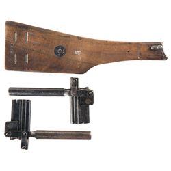 Luger Stock with Loading Tools
