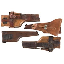 Four Pistol Stocks