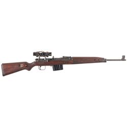 World War II German G43 (ac44) Code Semi-Automatic Sniper Rifle with ZF4 Scope and Sling