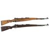 Image 1 : Two German Model 98 Bolt Action Rifles with Slings -A) "byf 45" Code Model 98 Rifle