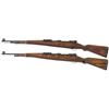 Image 2 : Two Nazi Model 98 Bolt Action Rifles with Slings -A) "bcd" Code 45 Dated Model 98 Rifle