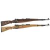 Image 1 : Two Mauser Model K98 Bolt Action Rifles -A) "ar" Code 43 Dated Model K98 Rifle