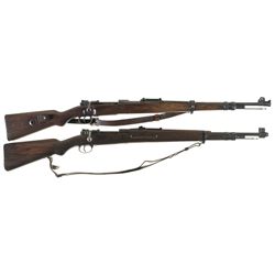 Two Bolt Action Military Rifles -A) Polish "660" code Model G29/40 Rifle with Sling