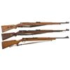 Image 1 : Three German Single Shot Bolt Action Rifles with Slings -A) Waffenstadt Sport Model Rifle