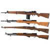 Image 2 : Four European Military Rifles -A) Argentine Contract FN Model 1949 Semi-Automatic Rifle