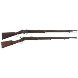 Two Antique Rifles -A) Enfield Martini-Henry Rifle