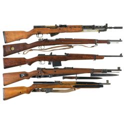 Four Military Rifles and One Carbine-A) Yugoslavian Model 59/66 SKS Semi-Automatic Rifle
