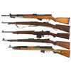 Image 2 : Four Military Rifles and One Carbine-A) Yugoslavian Model 59/66 SKS Semi-Automatic Rifle