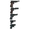 Image 2 : Four Pistols and One Starter Pistol -A) Star Model F Semi-Automatic Pistol