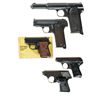 Image 1 : Five European Semi-Automatic Pistols -A) Astra Model 1921 (400) Pistol