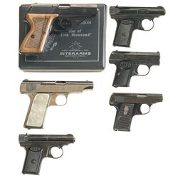 Six European Semi-Automatic Pistols -A) Interarms Mauser Model HSc 3507 of 5000 American Eagle Editi