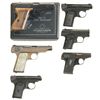 Image 1 : Six European Semi-Automatic Pistols -A) Interarms Mauser Model HSc 3507 of 5000 American Eagle Editi
