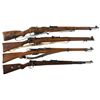 Image 1 : Four European Military Bolt Action Rifles -A) Finnish VKT Model 39 Rifle