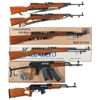 Image 1 : Six Norinco Semi-Automatic Rifles -A) Norinco SKS Rifle