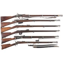 Six Military Rifles -A) Tower Snider Breech Loading Rifle