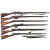 Image 1 : Six Military Rifles -A) Tower Snider Breech Loading Rifle