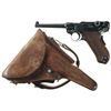 Image 1 : Swiss/Bern Model 1906/24 Luger Semi-Automatic Pistol with Holster