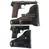 Image 2 : Collector's Lot of Two Nazi Proofed European Semi-Automatic Pistols with Holsters -A) Astra Model 60