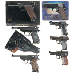 Seven Semi-Automatic Pistols -A) Erma EP 22 Luger