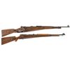 Image 1 : Two German Bolt Action Rifles -A) World War II Nazi "dou/44" Code Model K98 Rifle