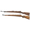 Image 2 : Two German Bolt Action Rifles -A) World War II Nazi "dou/44" Code Model K98 Rifle