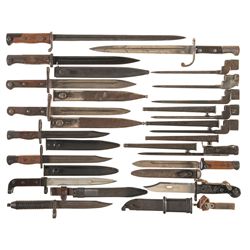 Seventeen Bayonets, Chiefly European