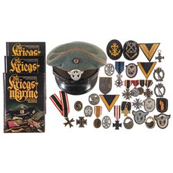 Grouping of European Military Style Items