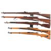 Image 2 : Five European Military Rifles -A) Swiss Model 1889 Straight Pull Rifle