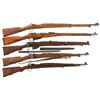 Image 1 : Five Military Bolt Action Rifles -A) Carl Gustaf Model 1896 Rifle