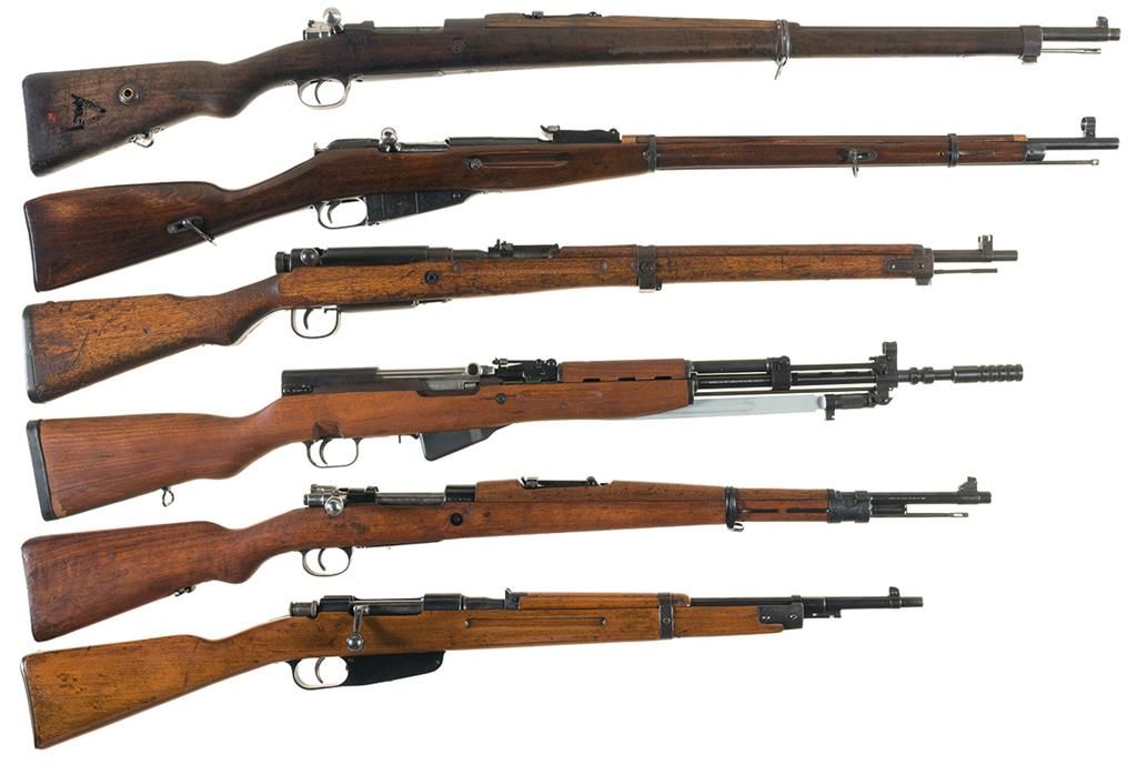 Six Rifles -A) Turkish 1903 Mauser Bolt Action Rifle