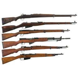 Six Rifles -A) Turkish 1903 Mauser Bolt Action Rifle