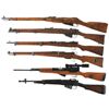 Image 2 : Six Rifles -A) Mosin Nagant Model 91/30 Bolt Action Rifle