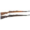 Image 1 : Two World War II 98k Bolt Action Rifles -A) Gustloff-Werke "bcd/4" Code Model 98 Rifle