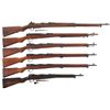 Image 1 : Six World War II Japanese Bolt Action Long Arms -A) Kokura Type 38 Rifle